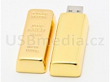 USB zlatá cihla 8GB