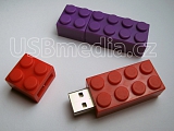 USB LEGO fialové 8GB