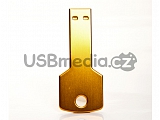 USB klíč zlatý 8GB