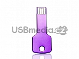 USB klíč fialový 16GB